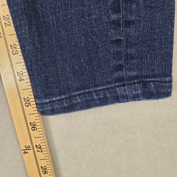 Ann‎ Taylor LOFT Super Skinny Women's Jeans Size 25/0 Blue (27x25.5) Low Rise - Picture 9 of 10